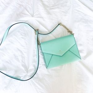 Tiffany blue Kate spade purse